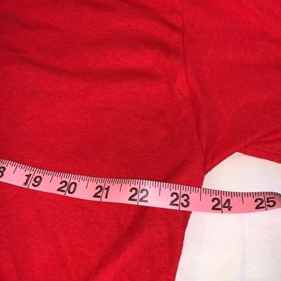 Who Needs Santa When We Have Grandpa Red T-Shirt XL Gildan Heavy Cotton Christma - Picture 9 of 9